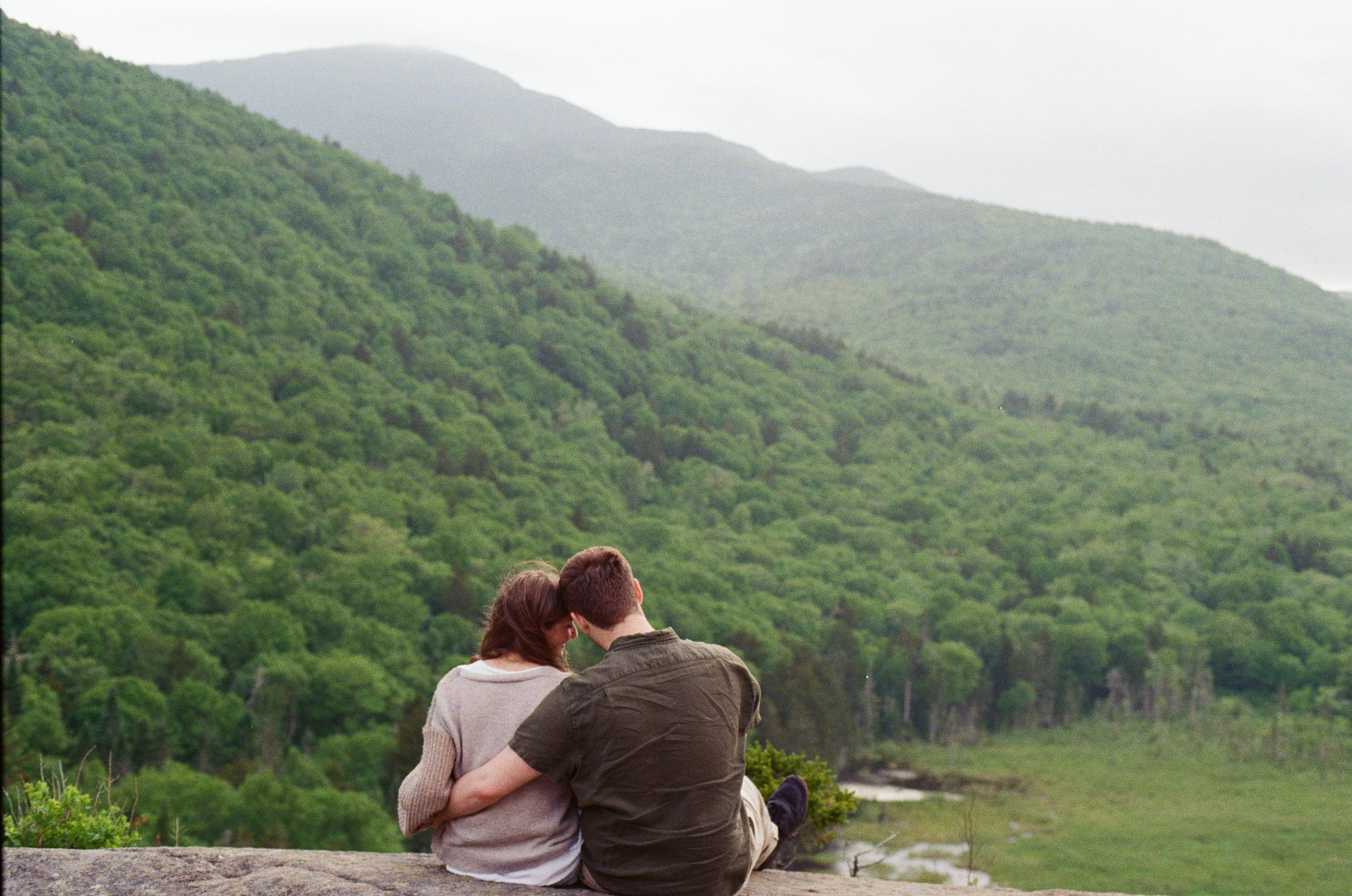 Couple in a field